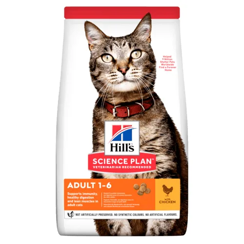 Hill’s Adult torrfoder med kyckling för katt - 15 kg