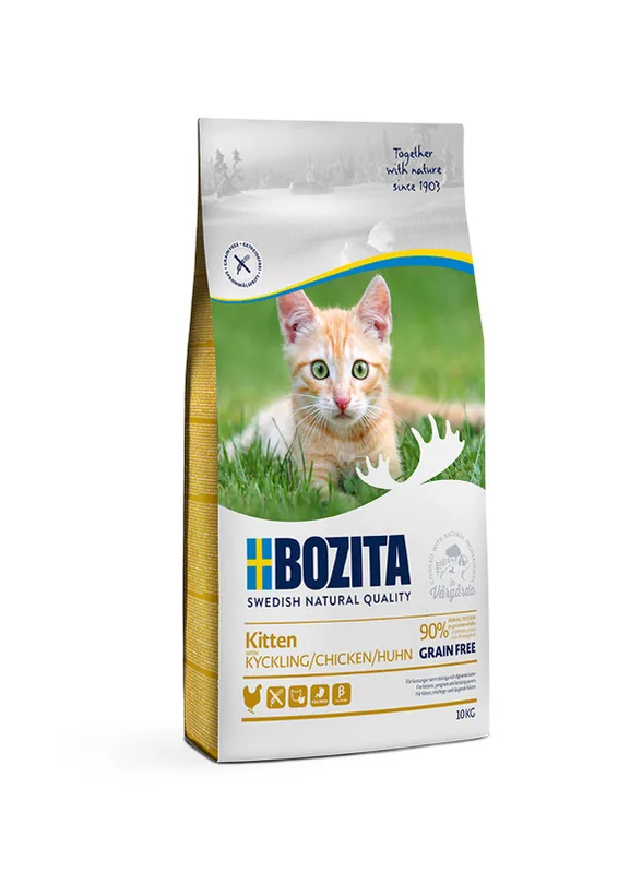 Bozita Kitten Chicken Grain Free - 10 kg