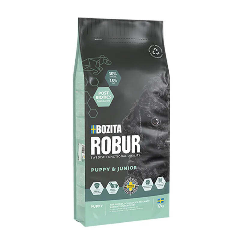 Bozita Robur Puppy & Junior för hund - 12 kg