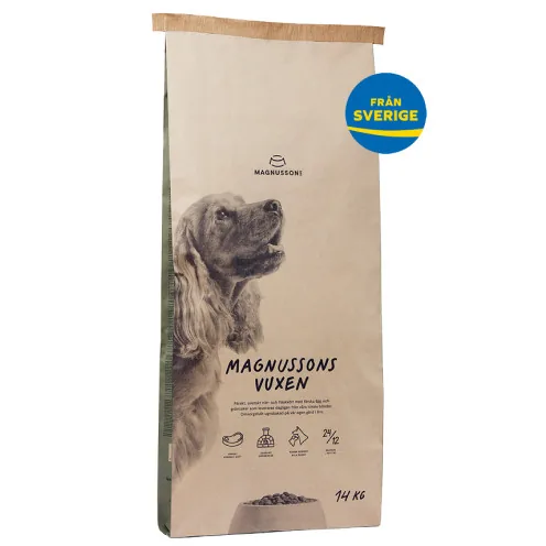 Magnussons Vuxen, Hundfoder - 14 kg
