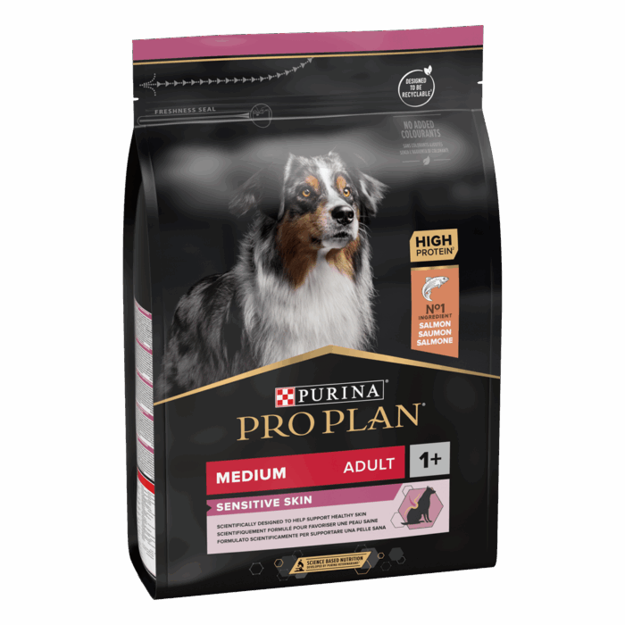 Purina Pro Plan Medium Adult Sensitive Skin 3 kg