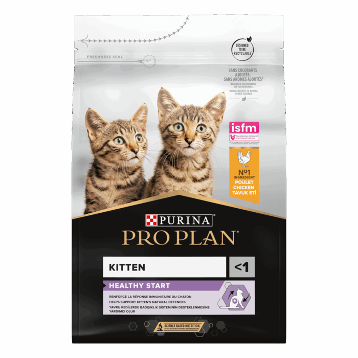 Torrfoder Purina Pro Plan Cat Original Healthy Start Kitten med Kyckling 3 kg
