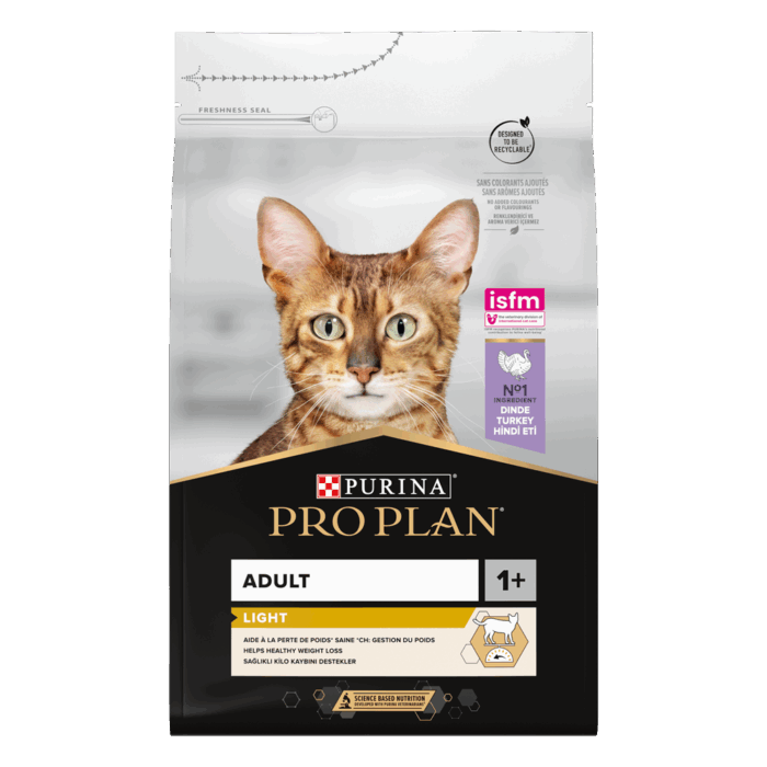 Purina Pro Plan Cat Light med Kalkon 3 kg