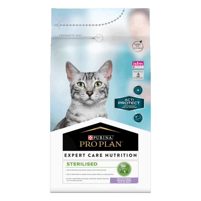 Purina Pro Plan Cat ECN ActiProtect Sterilised Turkey 7 kg