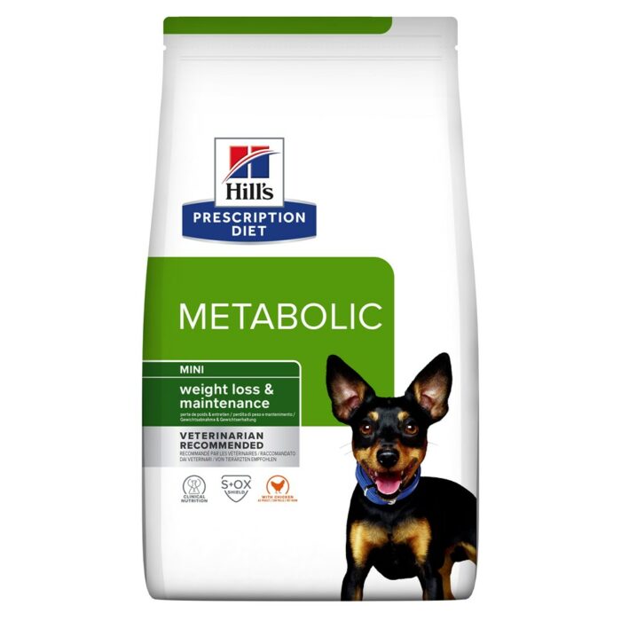 Hills Prescription Diet Canine Metabolic Mini Weight loss & Maintenance 6 kg