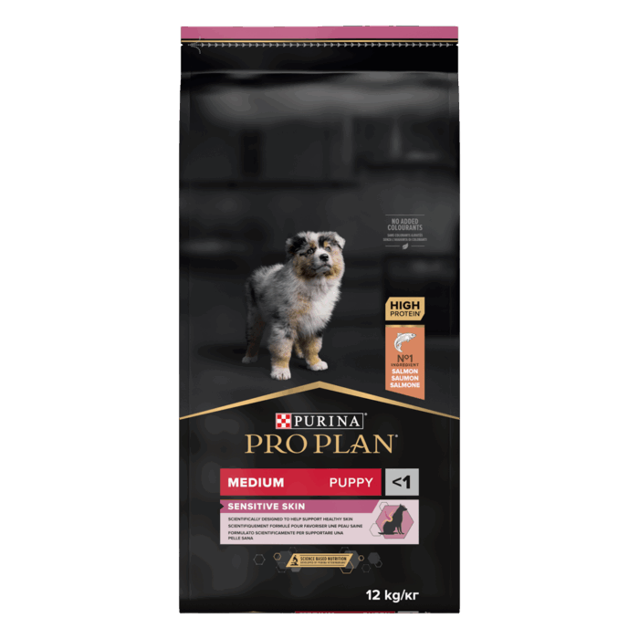 Purina Pro Plan Medium Puppy Sensitive Skin 12 kg