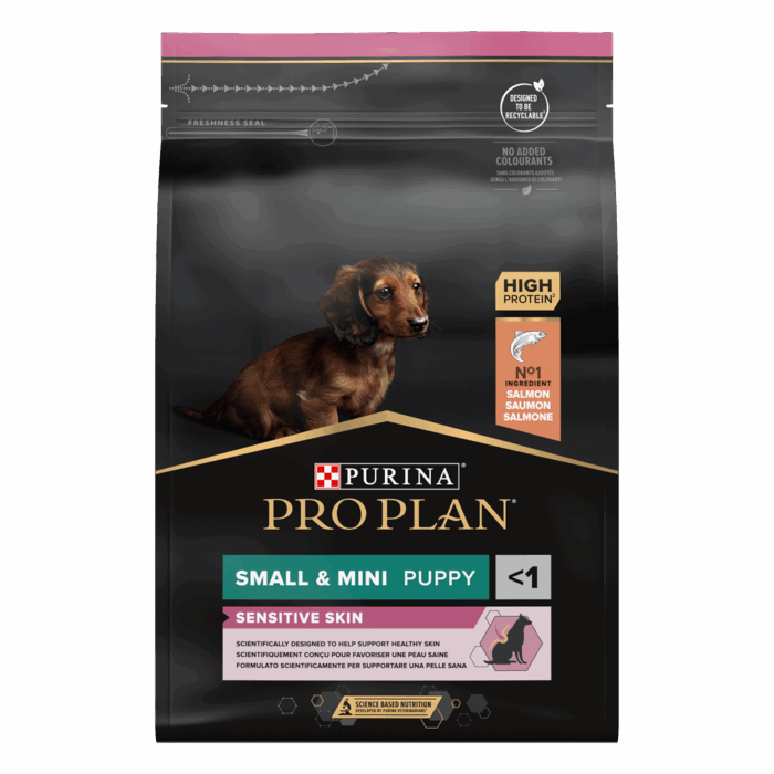 Purina Pro Plan Small & Mini Puppy Sensitive Skin 3 kg