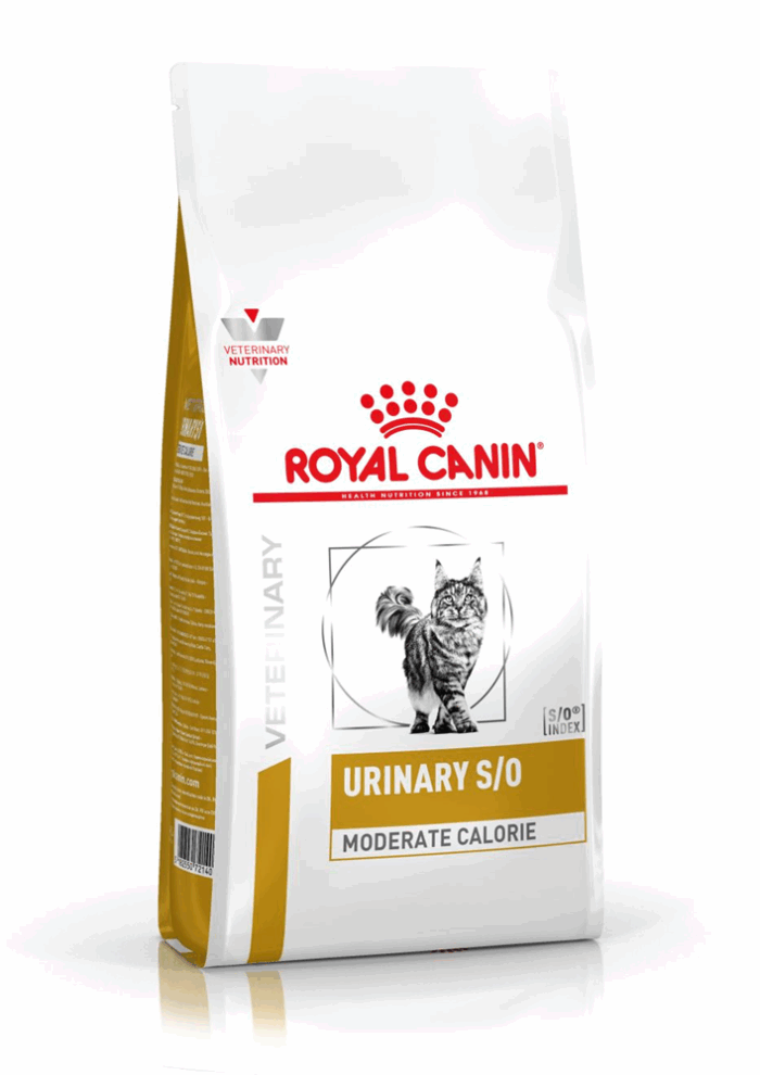 Royal Canin Veterinary Cat Urinary S/O Moderate Calorie torrfoder för katt 3,5 kg