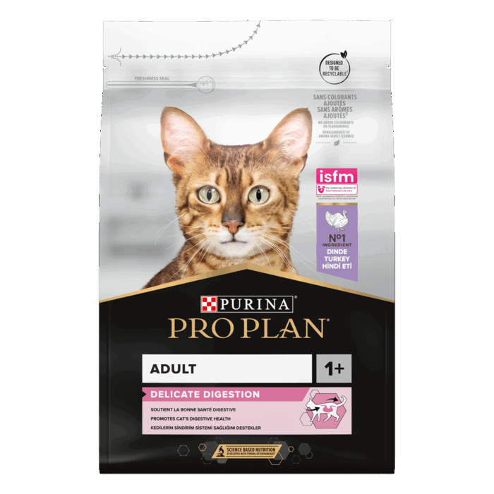 Purina Pro Plan Cat Delicate Digestion med Kalkon 3 kg