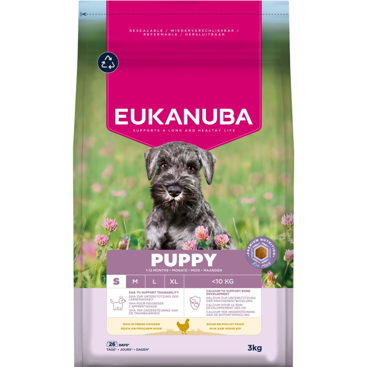 Eukanuba Puppy Small Breed 3 kg