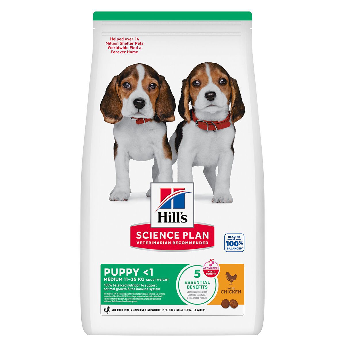 Hill's Science Plan Puppy Medium Chicken 2,5 kg