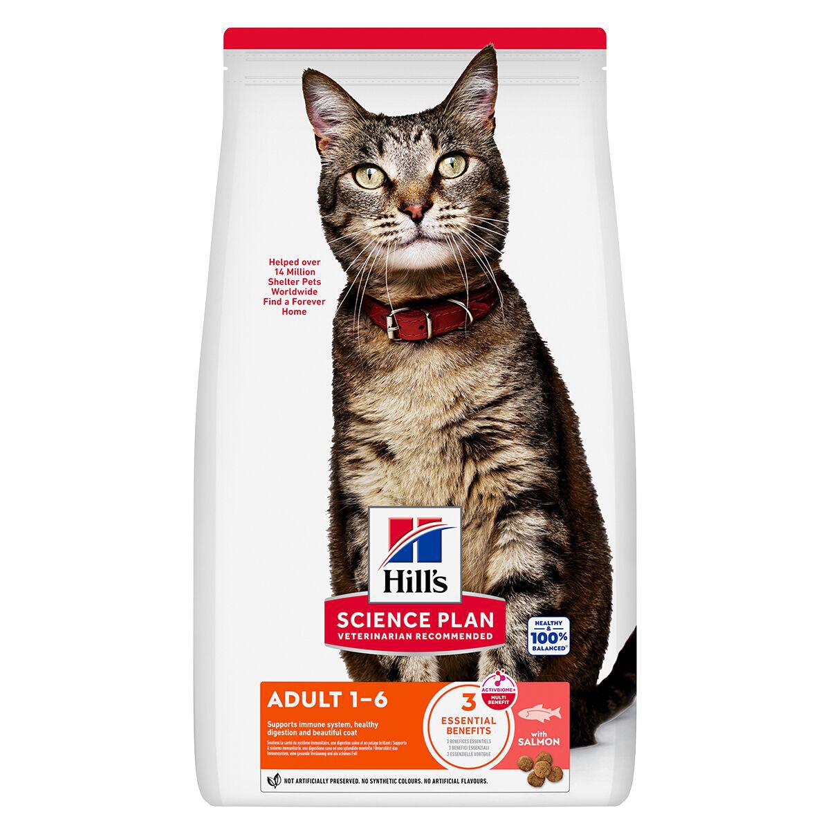Hill's Science Plan Cat Adult Salmon Torrfoder till Katt 3 kg