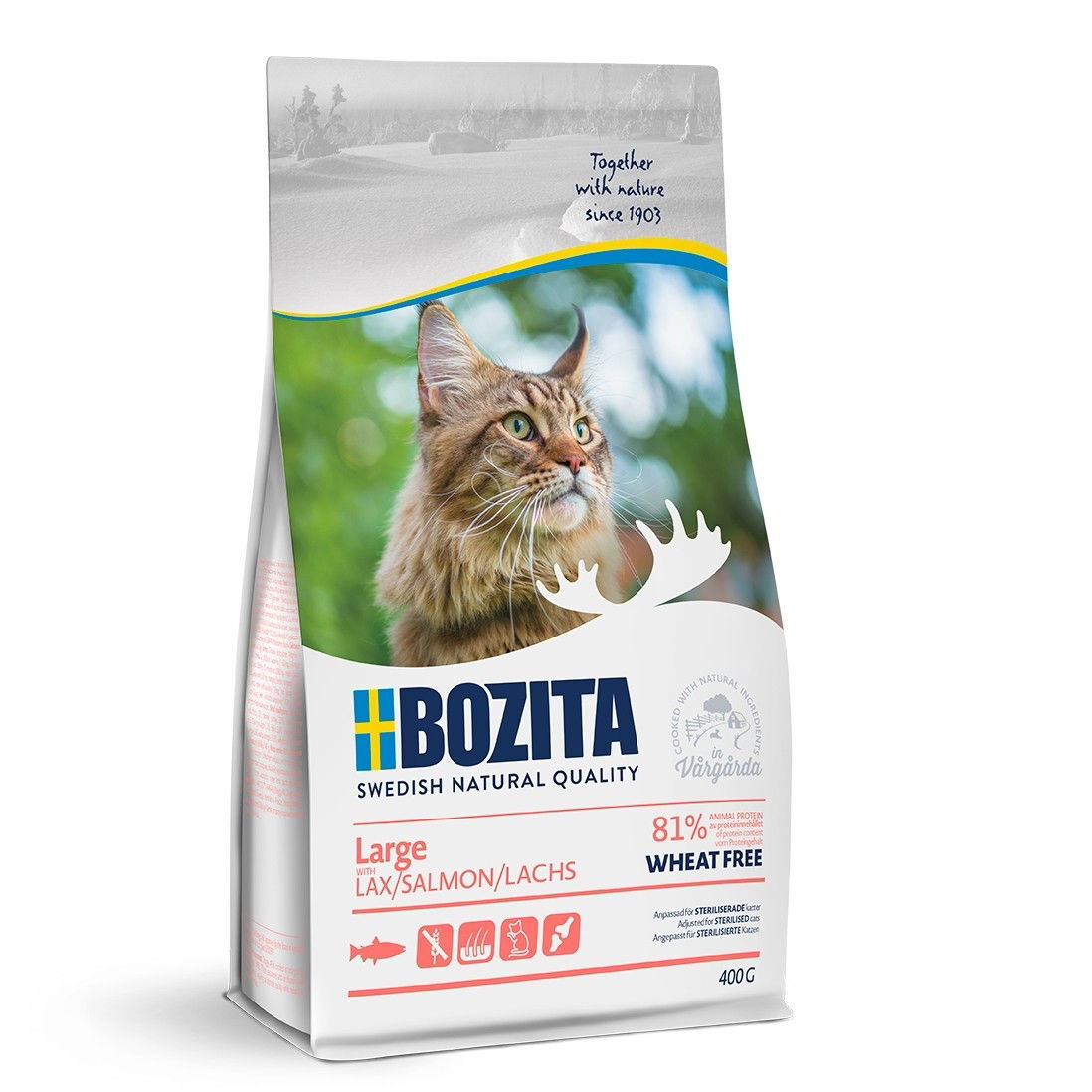 Bozita Large Wheat Free Salmon
