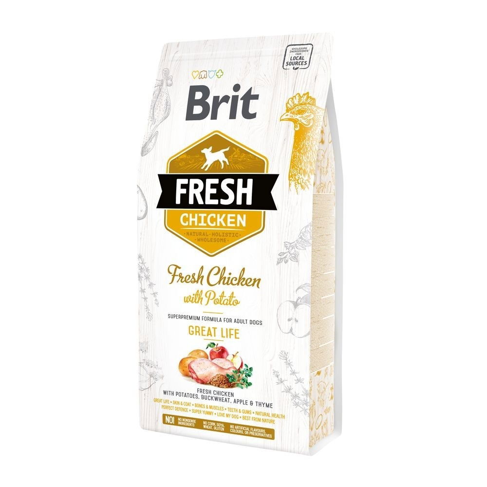 Brit Fresh Chicken with Potato Adult 2,5 kg
