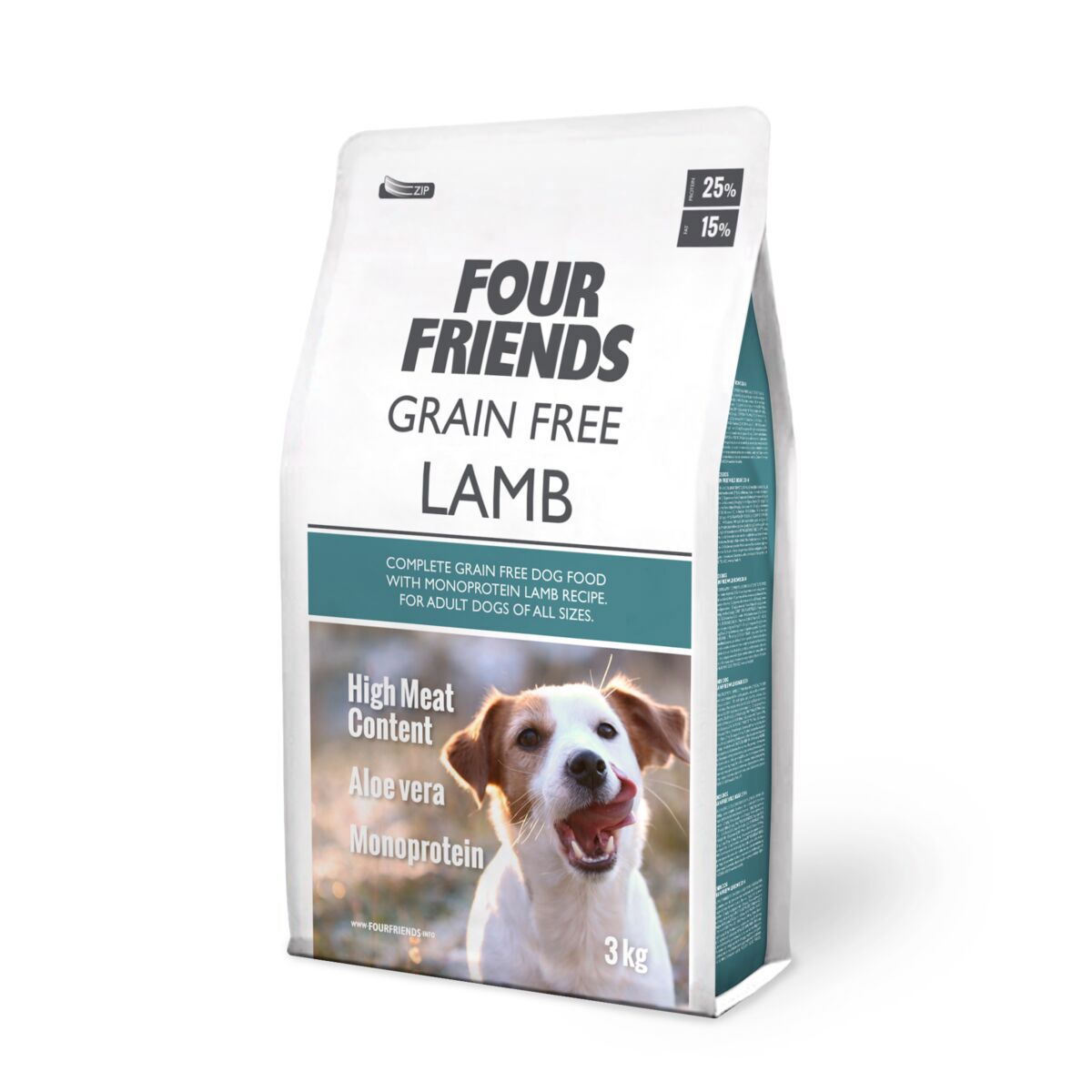 FourFriends Dog Grain Free Lamb 3 kg