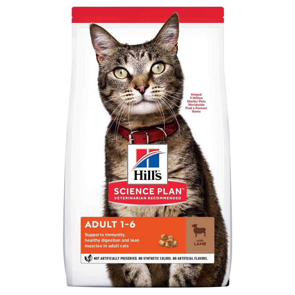 Hill's Science Plan Cat Adult Lamb 3 kg
