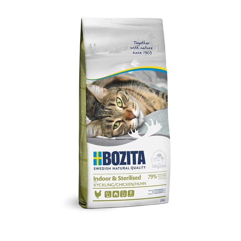 Bozita Feline Indoor & Sterilised Chicken 2 kg