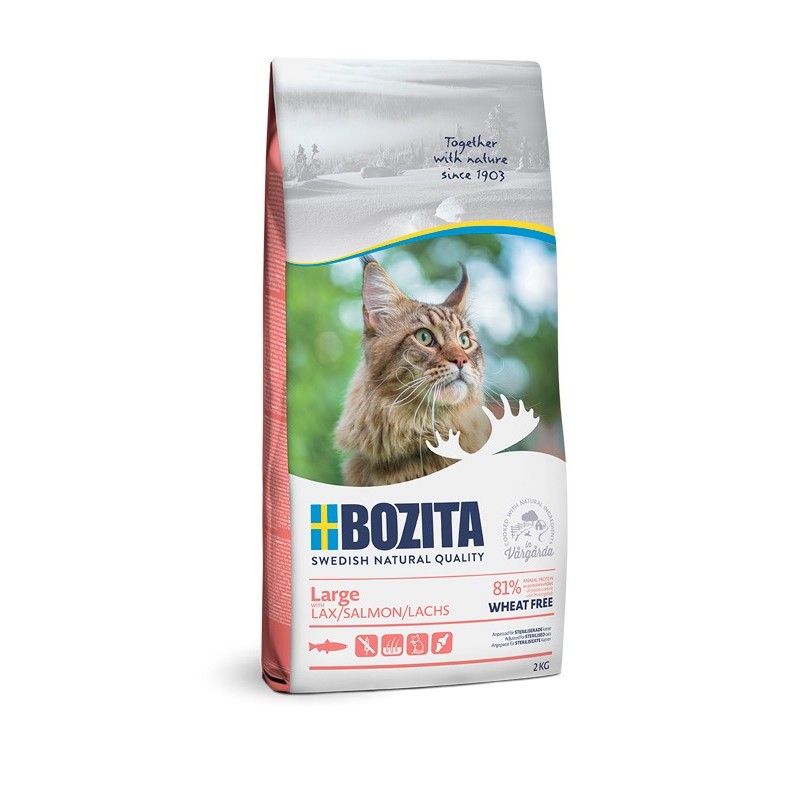 Bozita Feline Large Wheat Free Salmon 2 kg