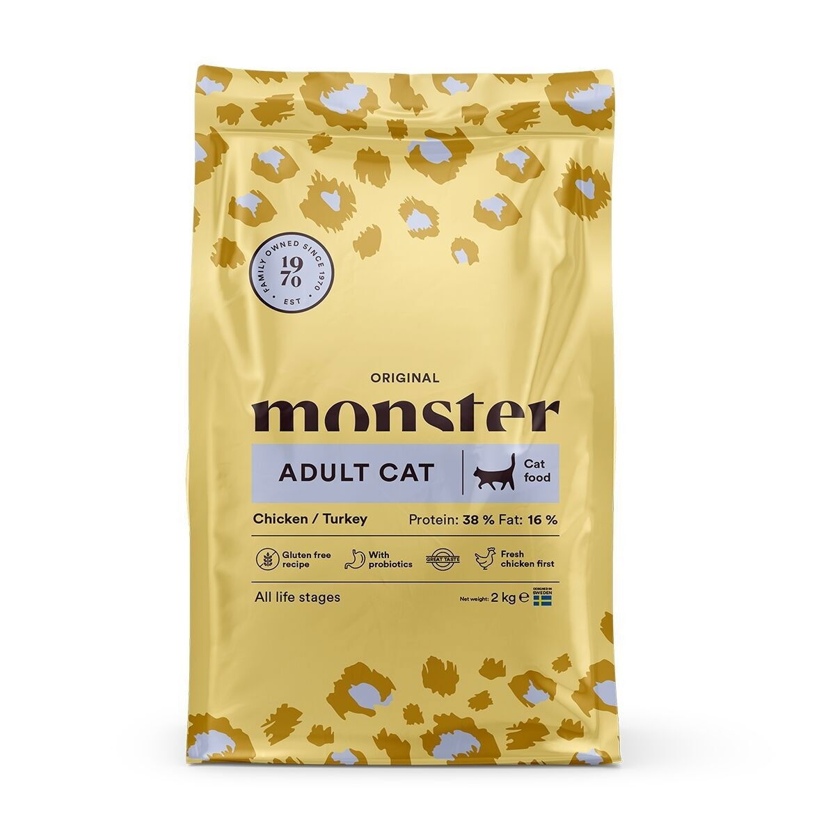 Monster Cat Adult Original Chicken & Turkey 2 kg